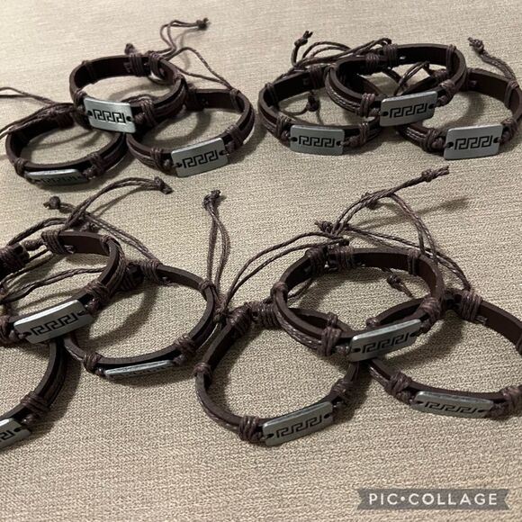 Bundle Sale 3 for $15 | Leather Bracelet (5 of 12) NEW - Picture 8 of 9